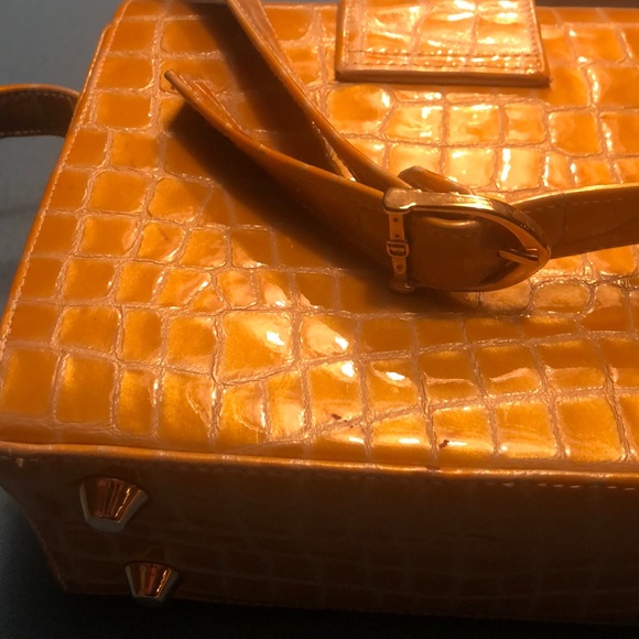 Carla Mancini Crocodile-Embossed Women's Bag - Picture 8 of 8
